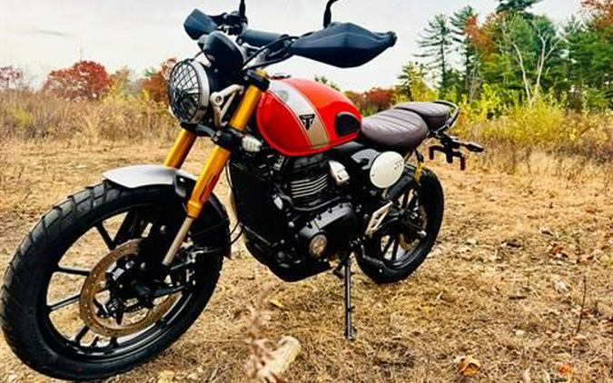 2026 Triumph Scrambler 400 X