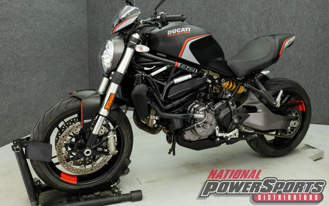 2021 DUCATI MONSTER 821 STEALTH W/ABS