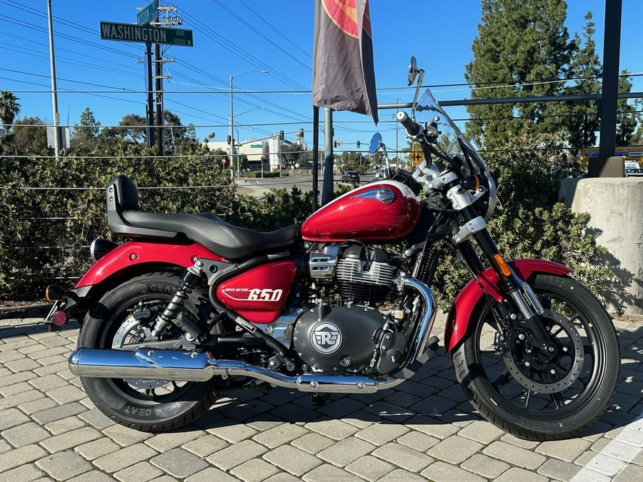 2024 Royal Enfield Super Meteor 650 Celestial Red