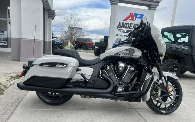 2026 Indian Chieftain PowerPlus Dark Horse 112 w/PowerBand Chalk with Black Metallic