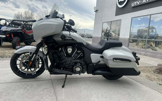 2026 Indian Chieftain PowerPlus Dark Horse 112 w/PowerBand Chalk with Black Metallic