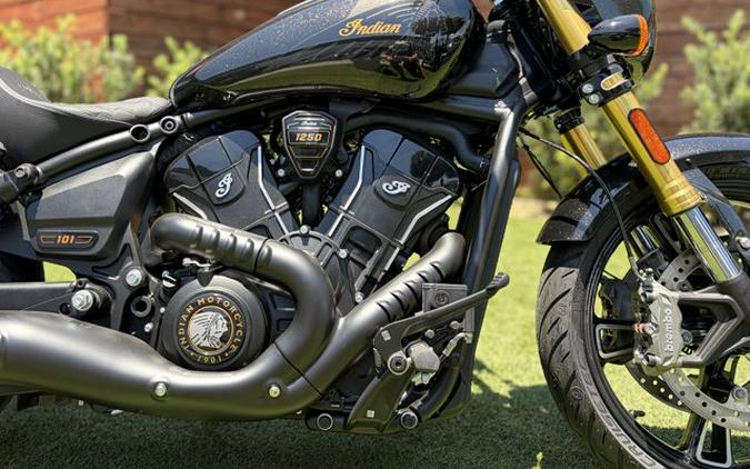 2026 Indian 101 SCOUT ONXY BLACK CRYSTAL