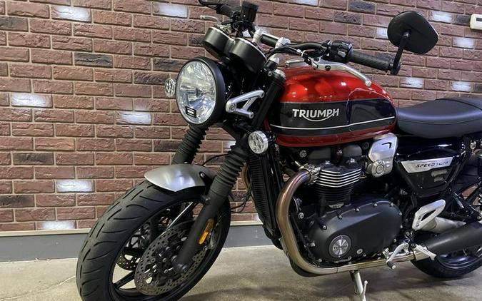 2020 Triumph Speed Twin 1200 Korosi Red/Storm Grey