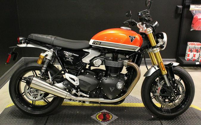 2025 Triumph Speed Twin 1200 RS Baja Orange/Sapphire Black RS