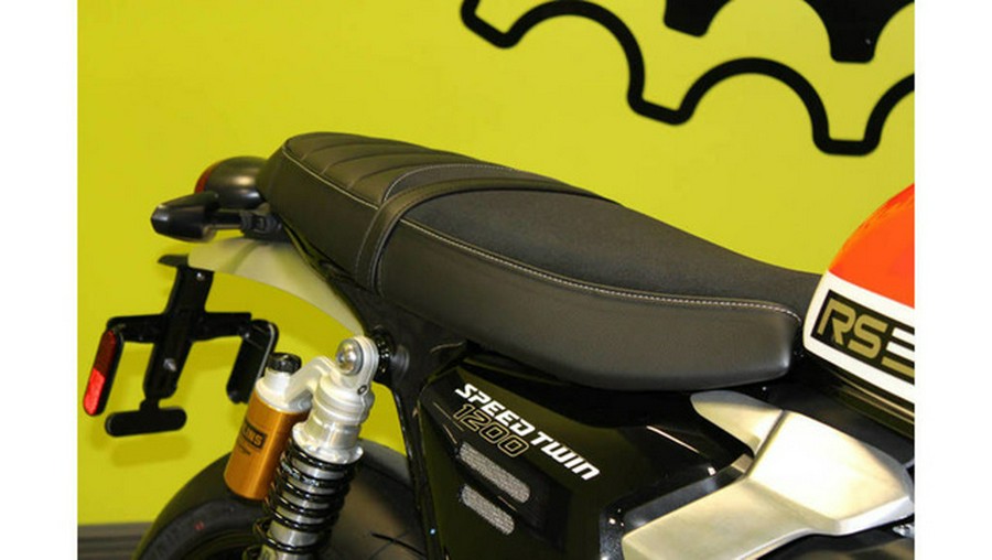 2025 Triumph Speed Twin 1200 RS Baja Orange/Sapphire Black RS