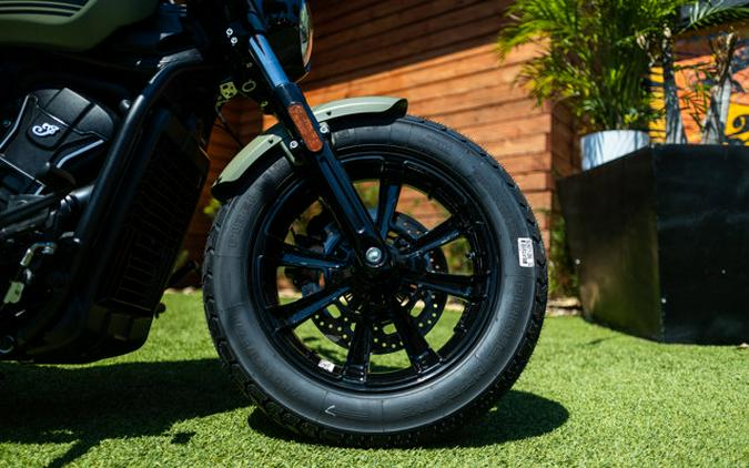 2026 Indian SCOUT BOBBER LT TECH MOSS GREEN