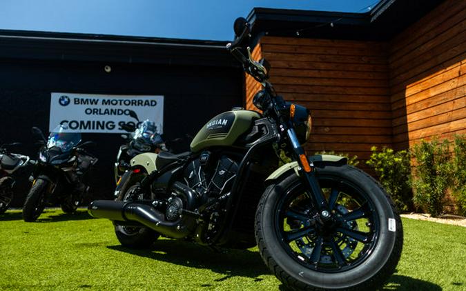 2026 Indian SCOUT BOBBER LT TECH MOSS GREEN