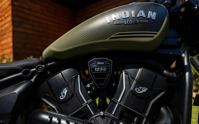 2026 Indian SCOUT BOBBER LT TECH MOSS GREEN