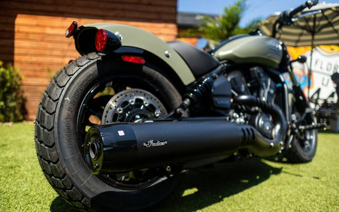 2026 Indian SCOUT BOBBER LT TECH MOSS GREEN