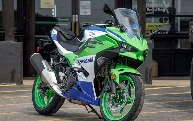 2024 Kawasaki Ninja® 500 SE 40th Anniversary Edition ABS