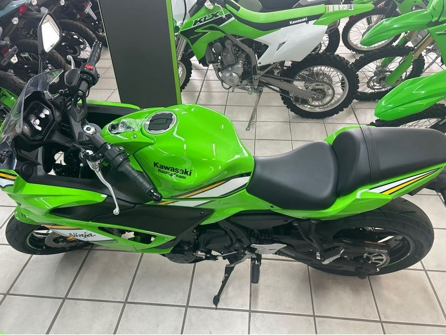 2025 Kawasaki NINJA 650 ABS LIME GREEN/EBONY/PEARL BLIZZARD WHIT