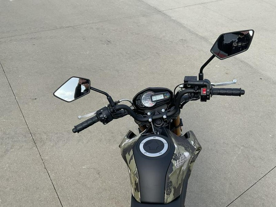 2025 Kawasaki Z125 PRO Base Camo