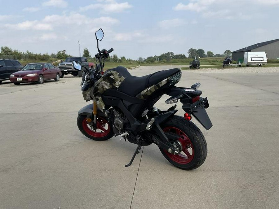 2025 Kawasaki Z125 PRO Base Camo