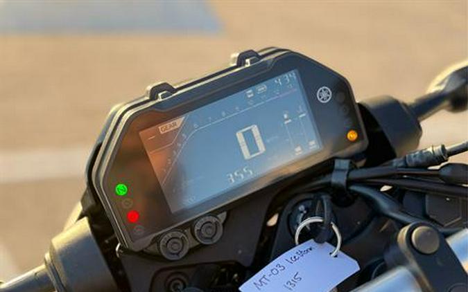 2025 Yamaha MT-03