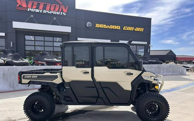 2024 Can-Am® Defender MAX Limited HD10 Desert Tan & Timeless Black