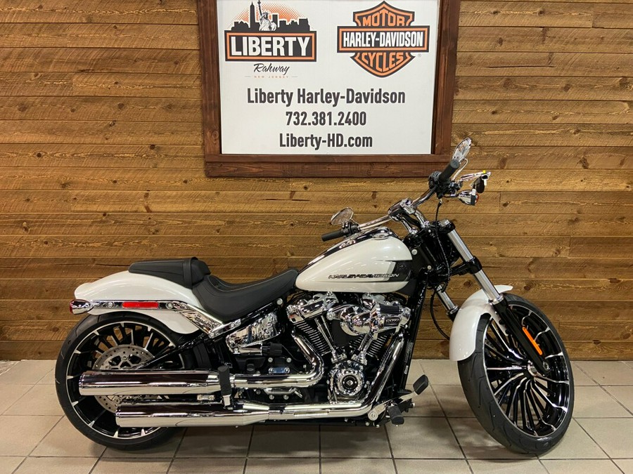 2024 Harley-Davidson Breakout White Onyx Pearl FXBR