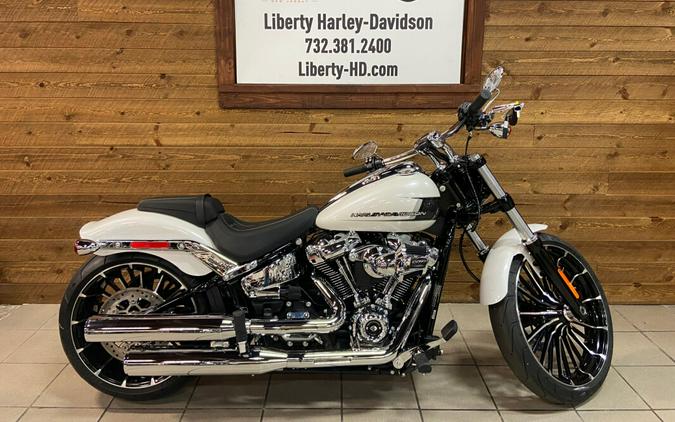 2024 Harley-Davidson Breakout White Onyx Pearl FXBR