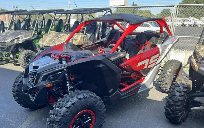 2024 Can-Am® Maverick X3 X ds Turbo RR Fiery Red & Hyper Silver