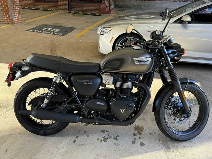 2020 Triumph Bonneville T100 Black