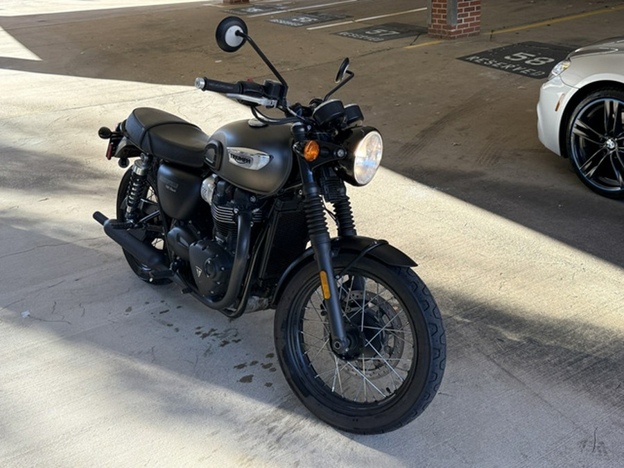 2020 Triumph Bonneville T100 Black