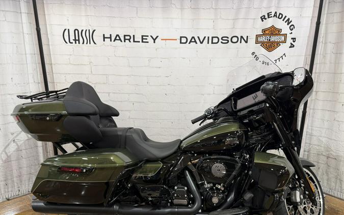 2026 Harley-Davidson® Street Glide Limited FLHXL 0034631991 Olive Steel Metallic / Vivid Black