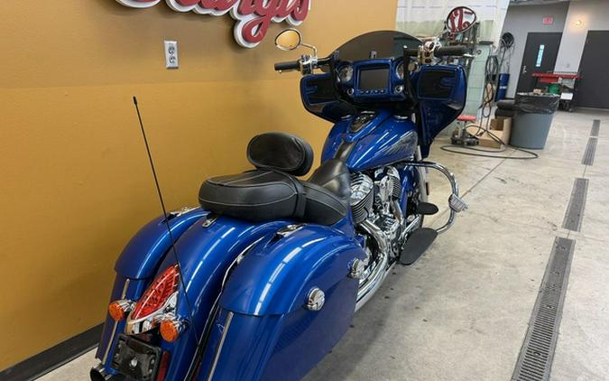 2018 Indian Chieftain Limited ABS Brilliant Blue