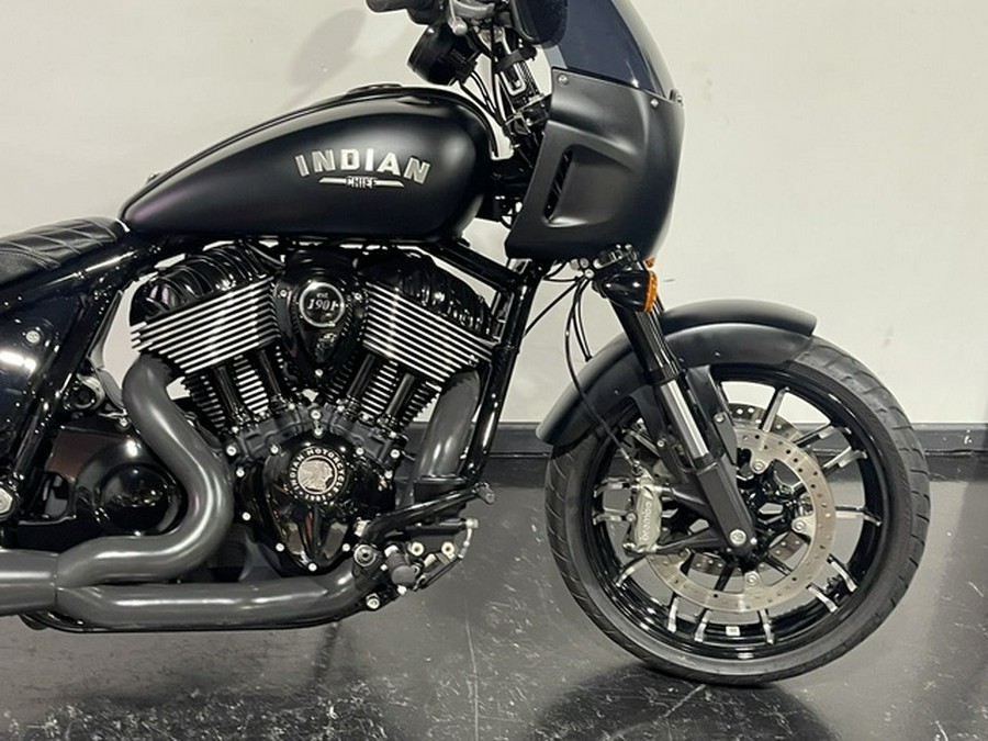 2023 Indian FTR Sport Chief Black Smoke