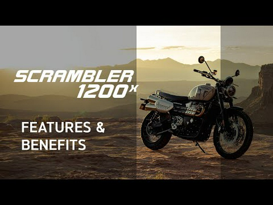 2026 Triumph Scrambler 1200 X
