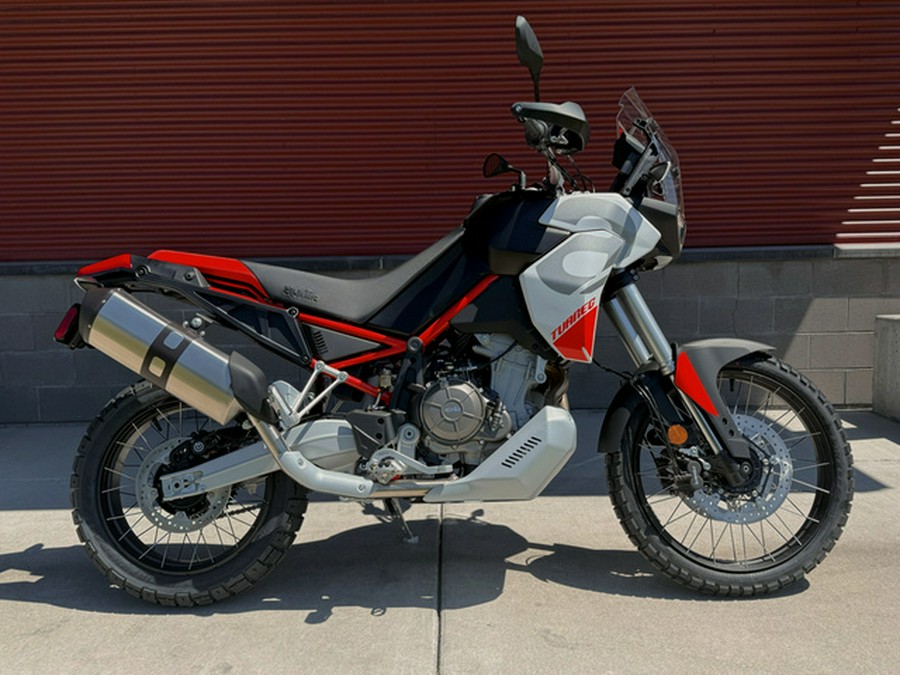 2027 Aprilia Tuareg 660 HAILSTORM WHITE