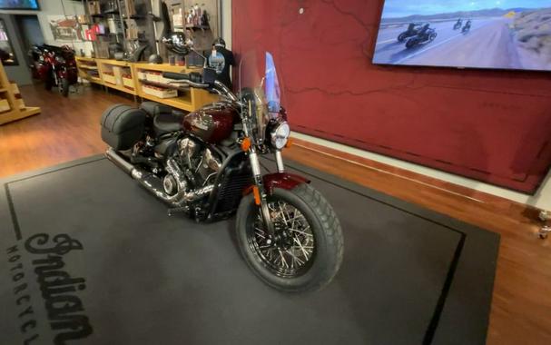 2025 Indian Motorcycle® Super Scout® Maroon Metallic with Graphics