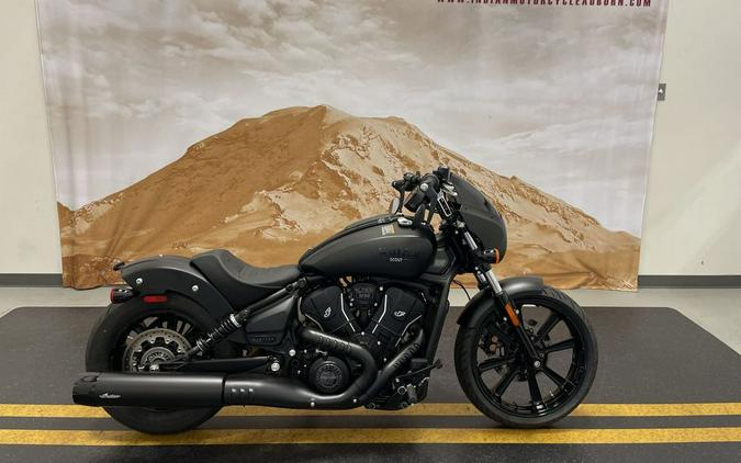 2025 Indian Motorcycle® Sport Scout® Limited +Tech Black Smoke