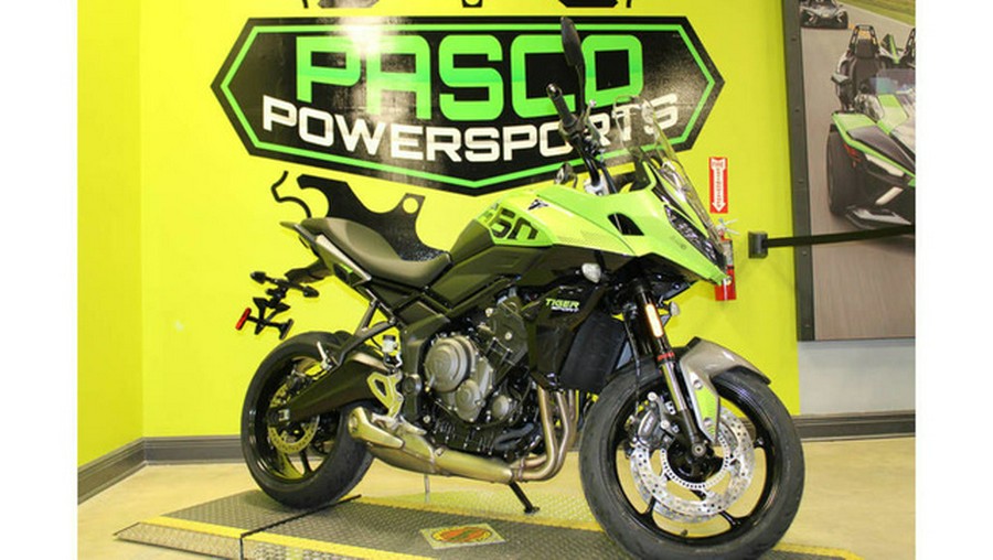 2025 Triumph Tiger Sport 660 Roulette Green TIGERSPORT660