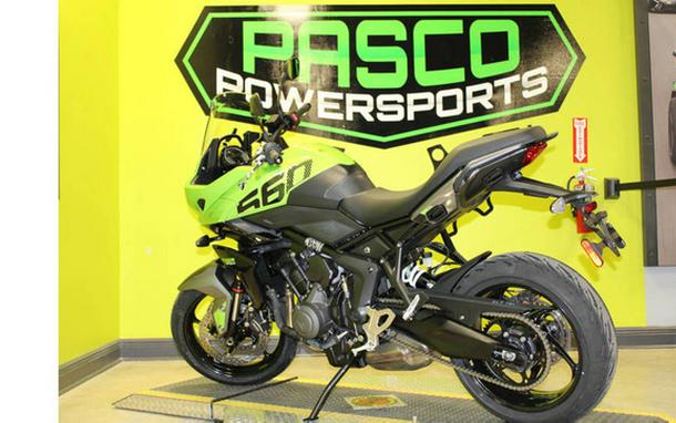 2025 Triumph Tiger Sport 660 Roulette Green TIGERSPORT660