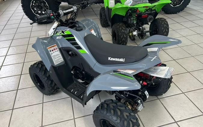 2025 Kawasaki KFX 50 BATTLE GREY