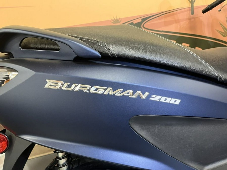 2022 Suzuki Burgman 200