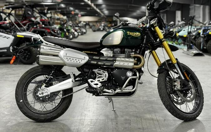 2022 Triumph Scrambler 1200 Steve McQueen Edition Competition Green