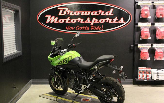 2025 Triumph Tiger Sport 660 Roulette Green TIGERSPORT660