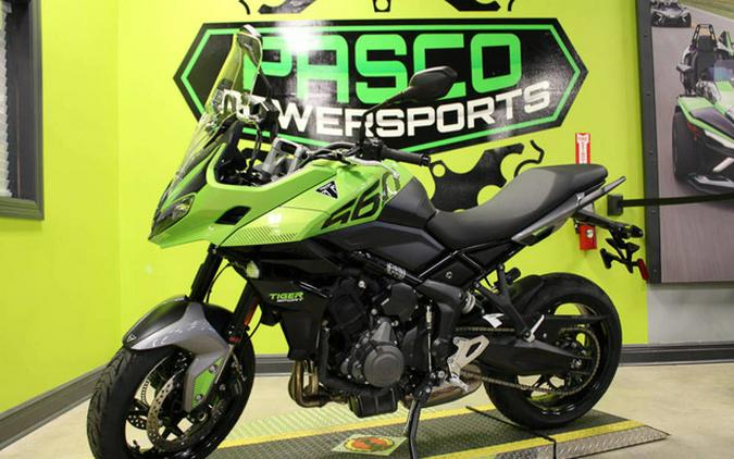 2025 Triumph Tiger Sport 660 Roulette Green TIGERSPORT660