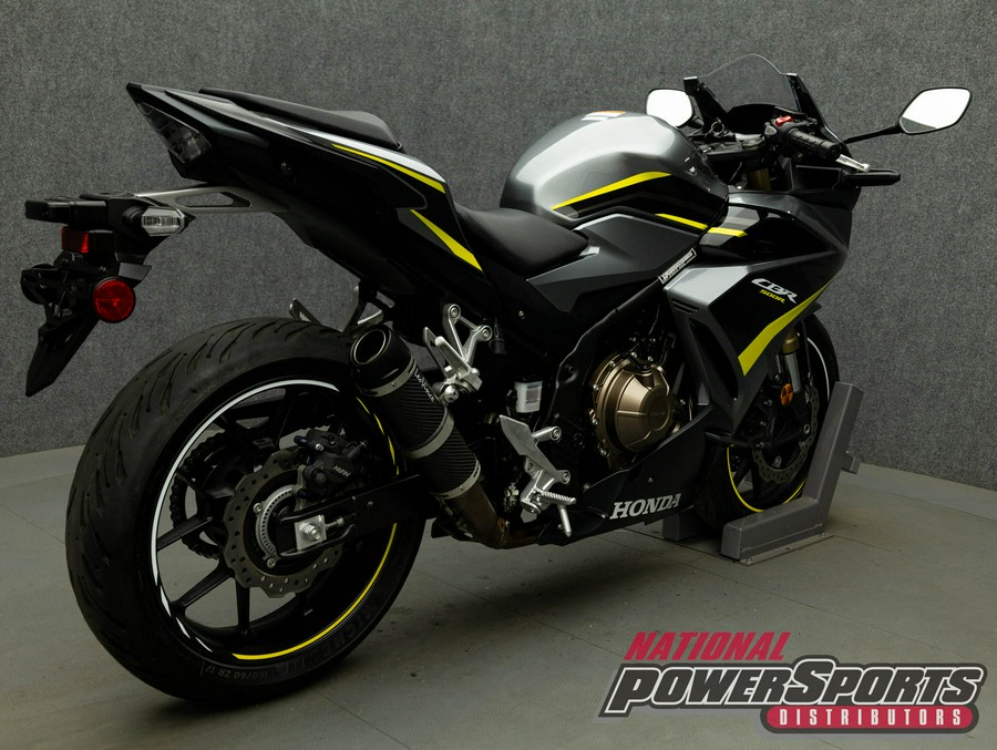 2022 HONDA CBR500R W/ABS