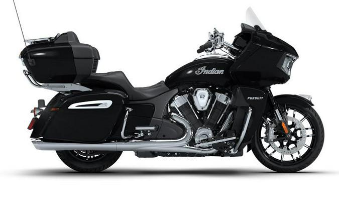 2026 Indian Motorcycle® Pursuit® Limited 112 w/PowerBand Audio Black Metallic