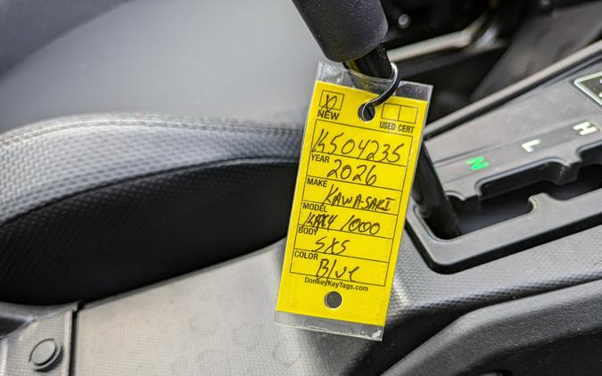 2026 Kawasaki Teryx KRX4 1000 eS