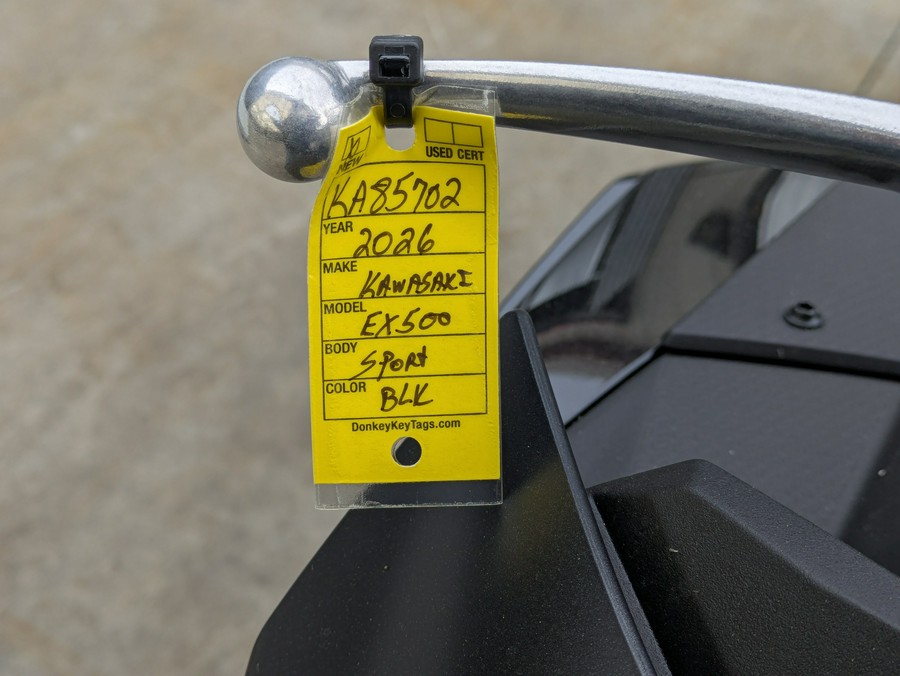 2026 Kawasaki Ninja 500 ABS