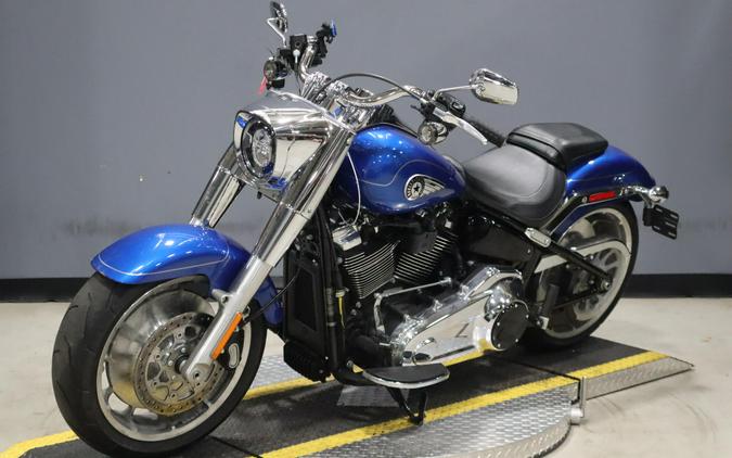 2025 Harley-Davidson Fat Boy Blue Burst