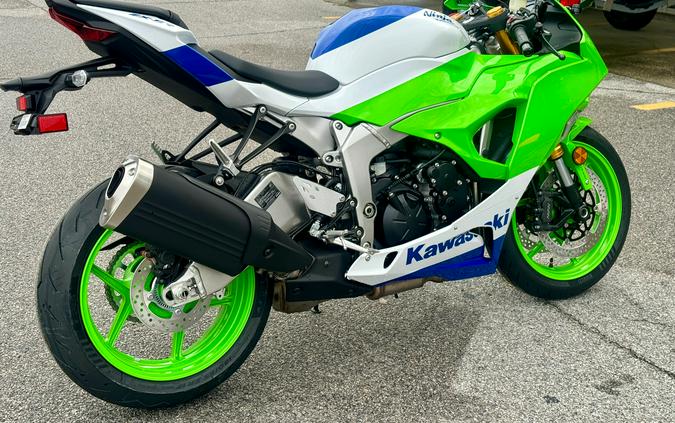 2024 Kawasaki Ninja ZX-6R 40th Anniversary Edition ABS