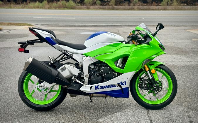 2024 Kawasaki Ninja ZX-6R 40th Anniversary Edition ABS