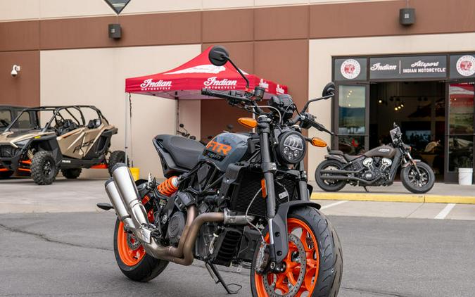 2023 Indian Motorcycle® FTR Stealth Gray/Orange Burst