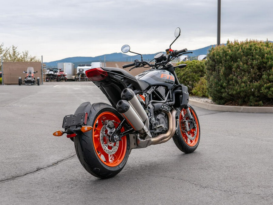 2023 Indian Motorcycle® FTR Stealth Gray/Orange Burst