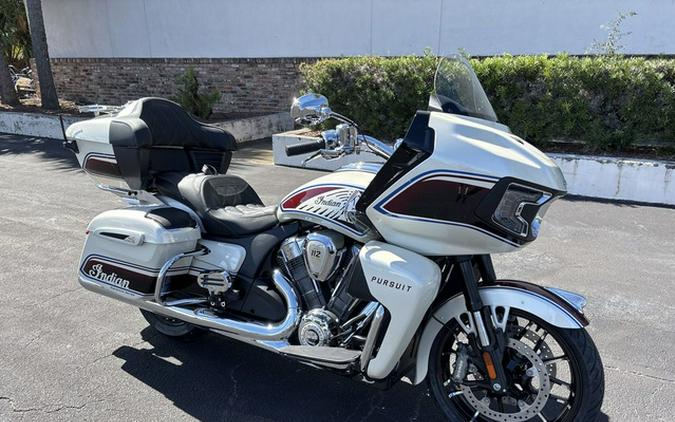 2026 Indian Pursuit Limited Signature Series Frontier Pearl / Revere Red