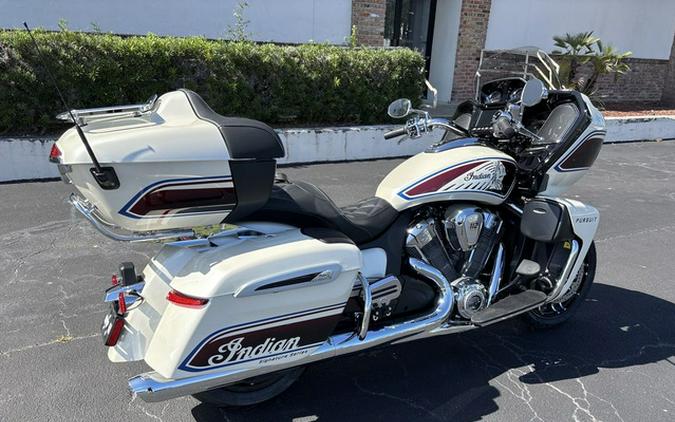 2026 Indian Pursuit Limited Signature Series Frontier Pearl / Revere Red