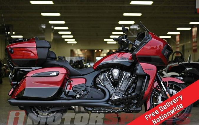 2023 Indian Motorcycle® Pursuit Dark Horse with Premium Package Stryker Red Metallic / Black Metall